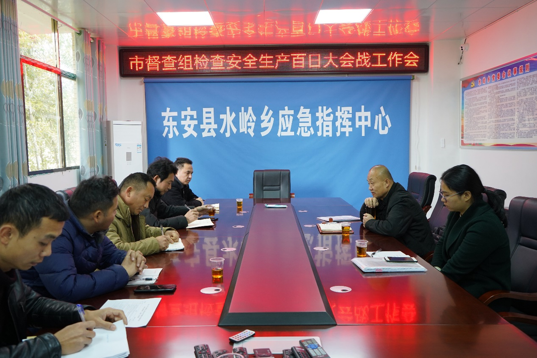 市驻点督导组来县督查安全生产百日大会战工作
