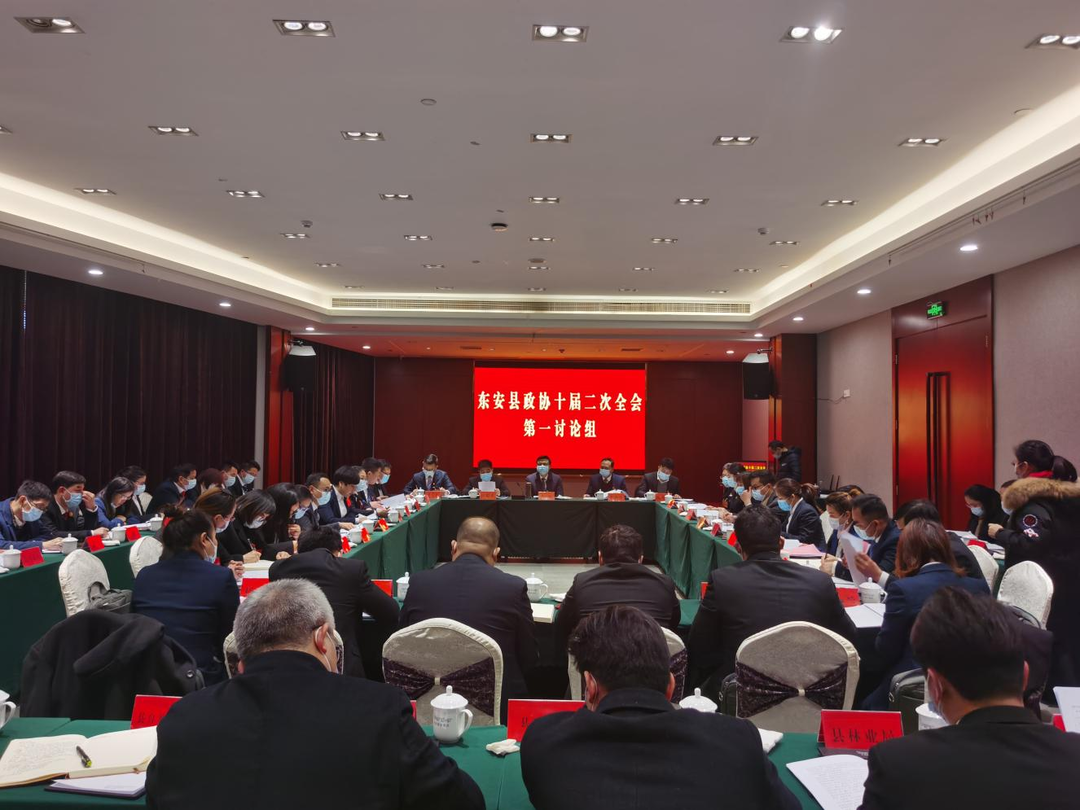 喜迎兩會 | 唐何參加縣政協十屆二次會議第一聯組討論