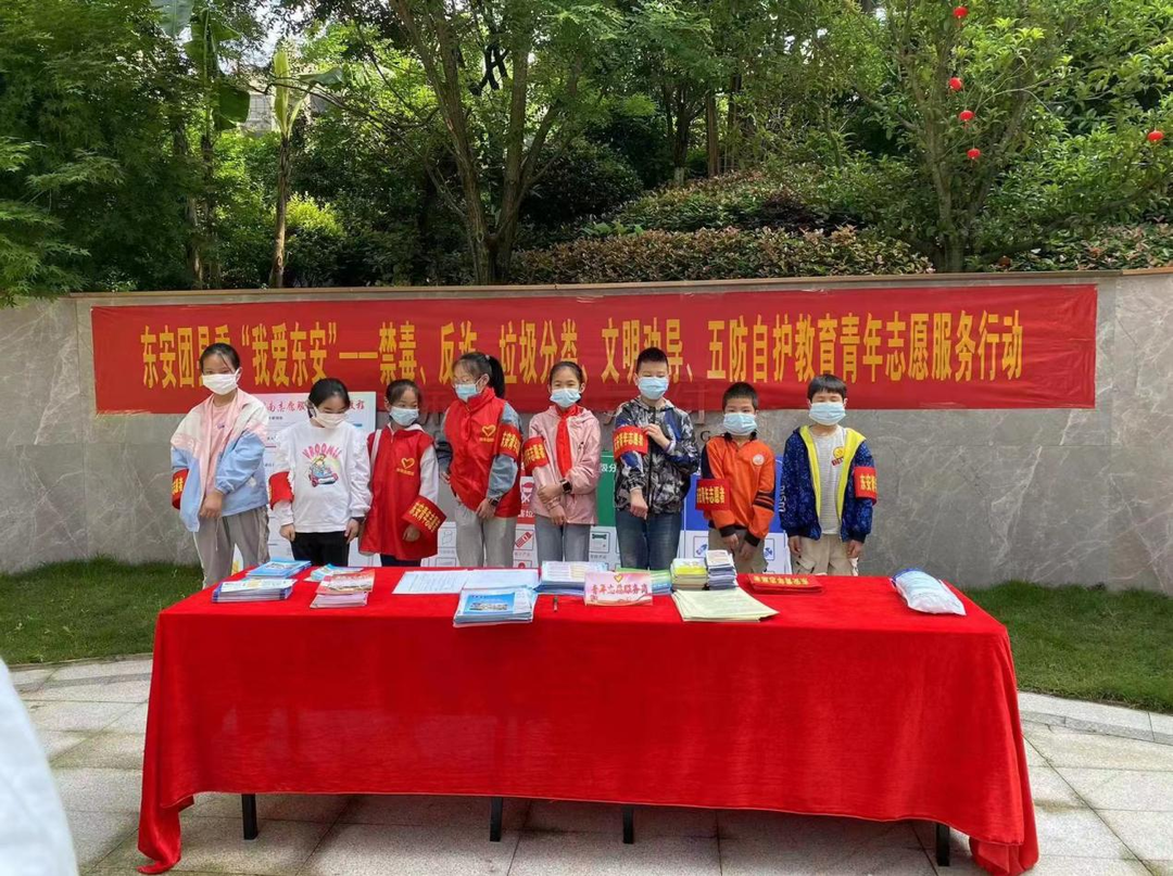 东安团县委开展“我爱东安”青年志愿服务行动