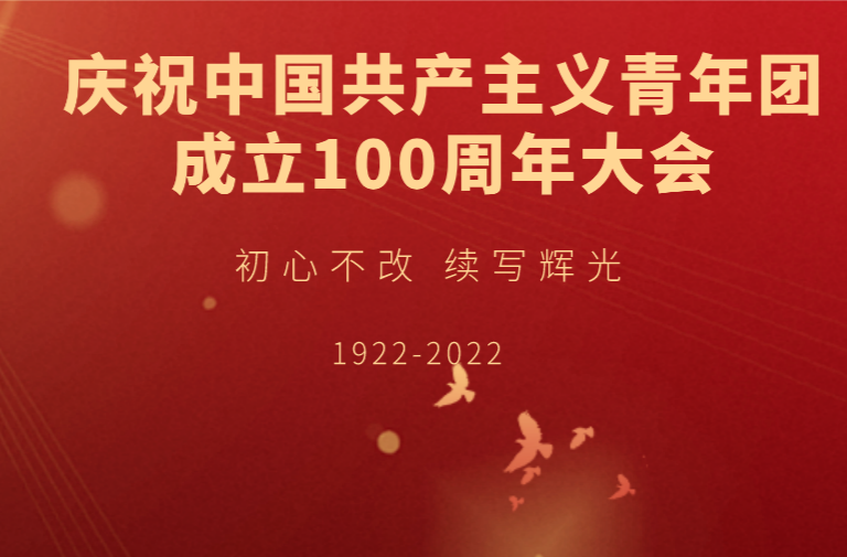 慶祝中國共產(chǎn)主義青年團成立100周年大會隆重舉行