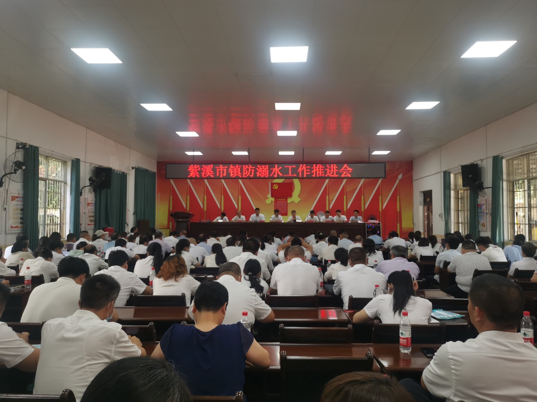 紫溪市镇召开专题会议安排部署防溺水工作