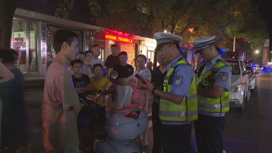 东安县公安局开展“永警利剑·百日行动”定点合围清查行动
