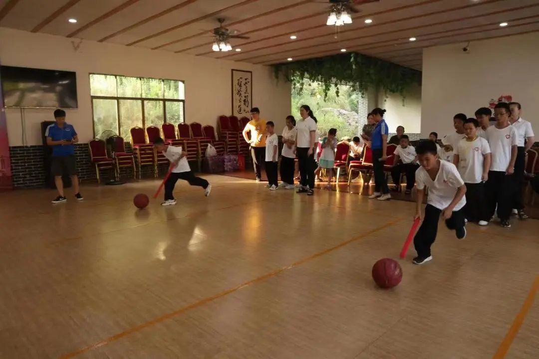 2022年东安县“快乐体验·健康成长”关爱留守儿童夏令营趣味活动