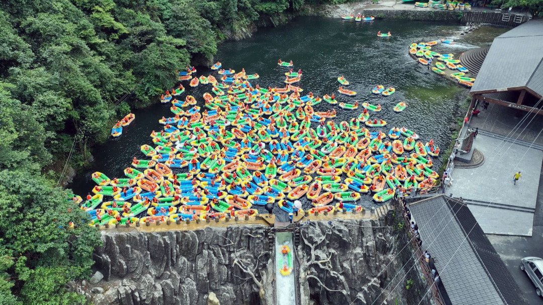 東安：持續高溫 漂流納涼再升溫