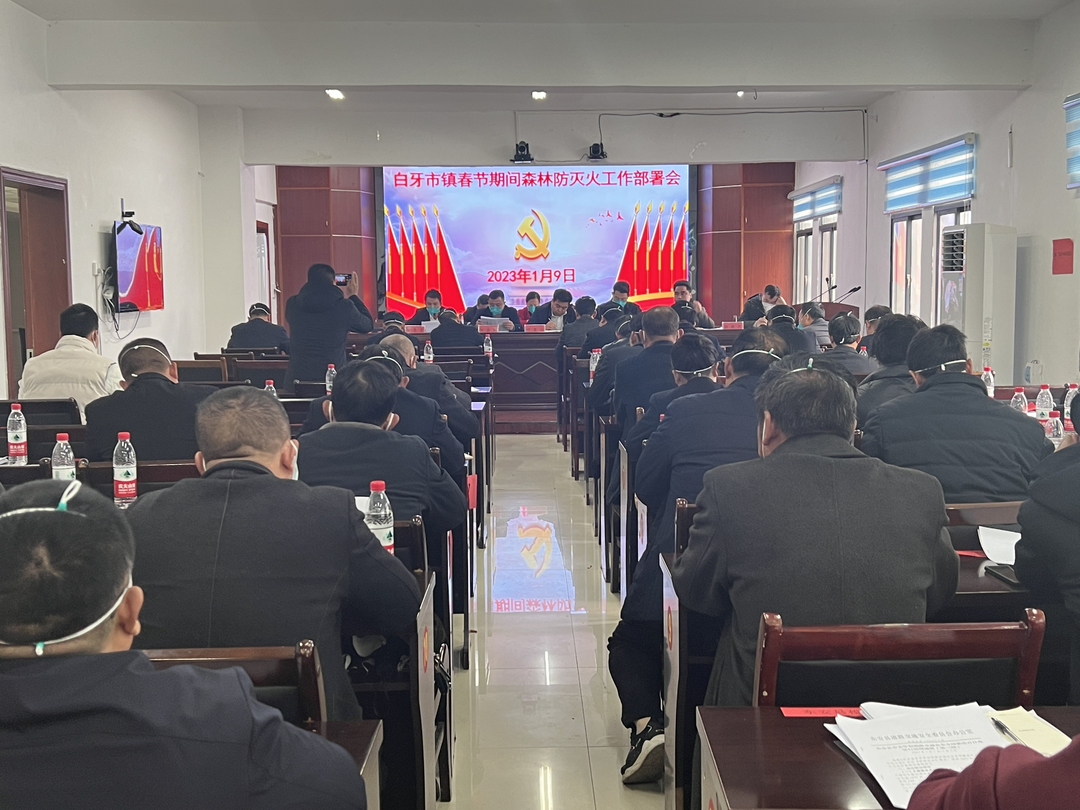 白牙市镇召开春节期间森林防灭火工作部署会