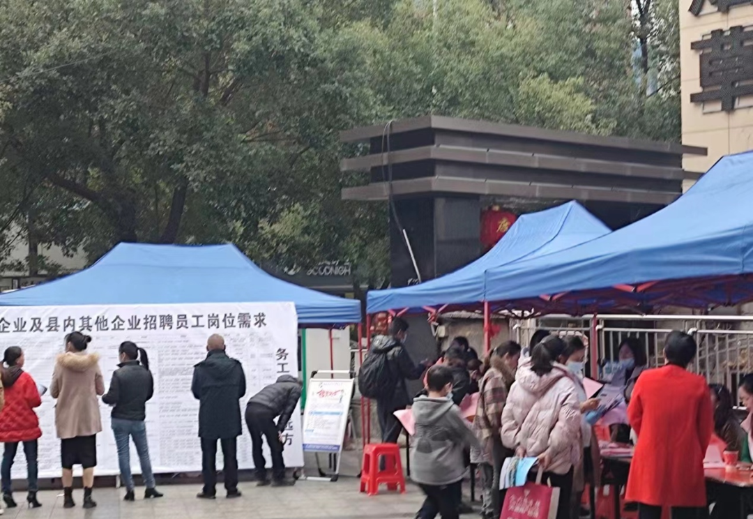 東安：春風送就業 招聘不打烊
