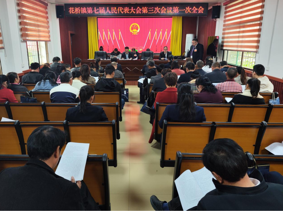花橋鎮召開(kāi)第七屆人民代表大會(huì )第三次會(huì )議