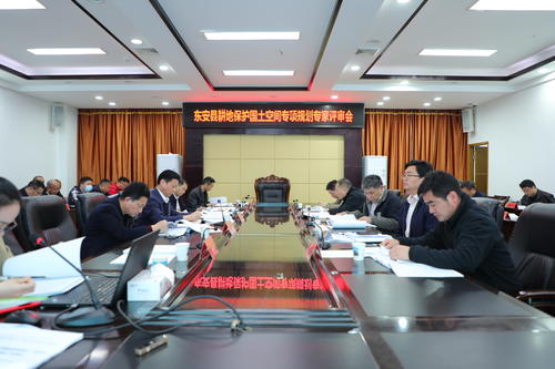 東安縣國土空間總體規劃（2021-2035年）》專家評審會順利召開