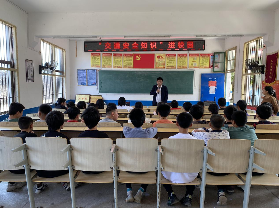 南桥镇：交通安全宣传进校园