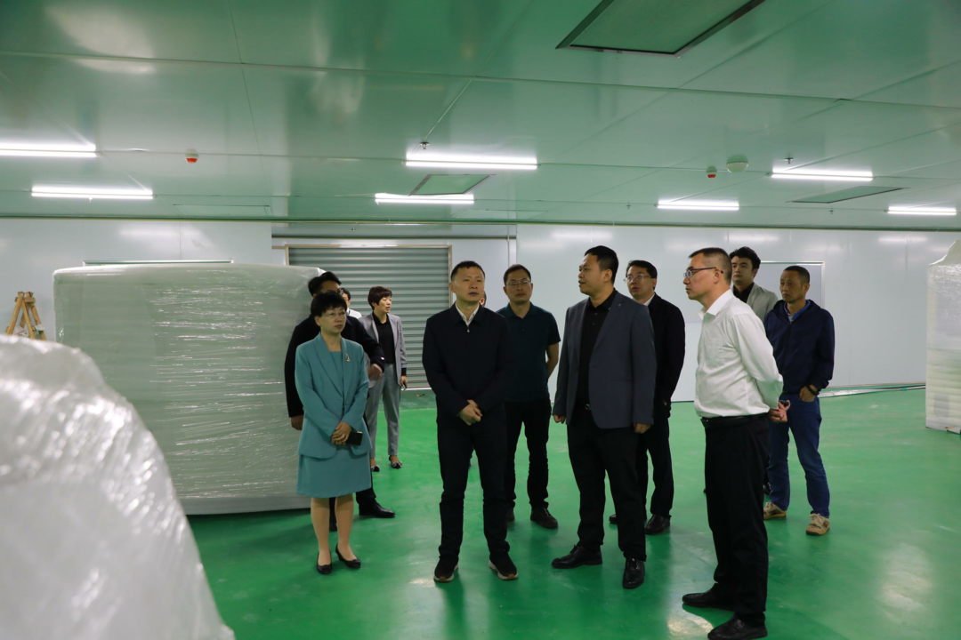 唐何调研重点项目建设和“五好”园区创建工作
