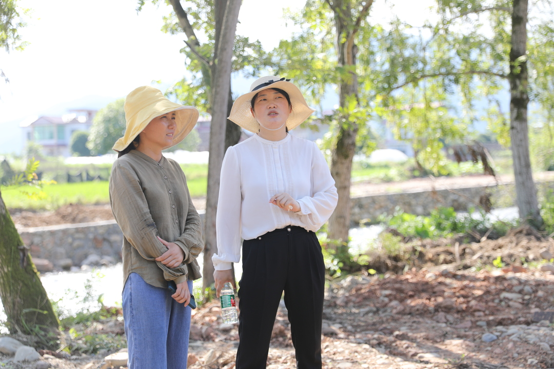 謝梅芳調(diào)研溪水以南景區(qū)二期項目建設(shè)