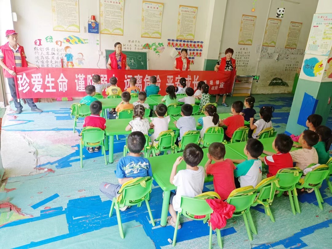 横塘镇开展多形式“防溺水”主题宣传活动