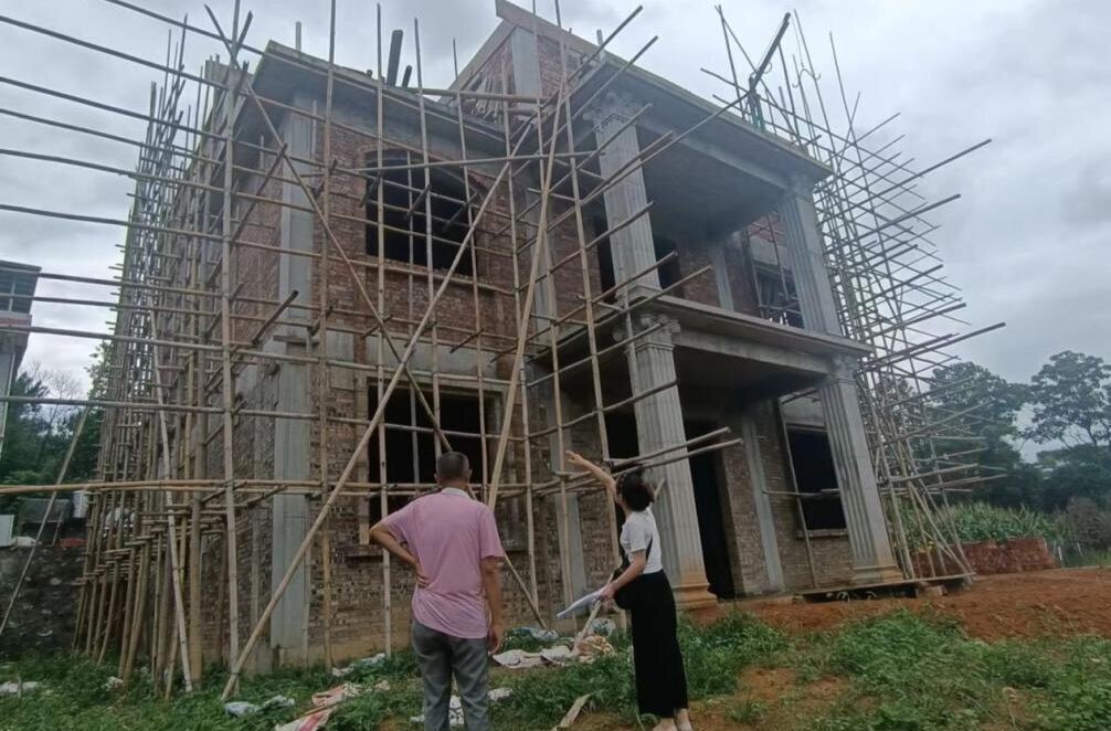 南桥镇开展农村建房安全隐患大排查工作
