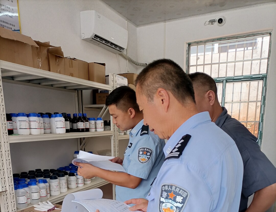 东安公安：开展易制毒化学品专项检查 筑牢禁毒安全防线