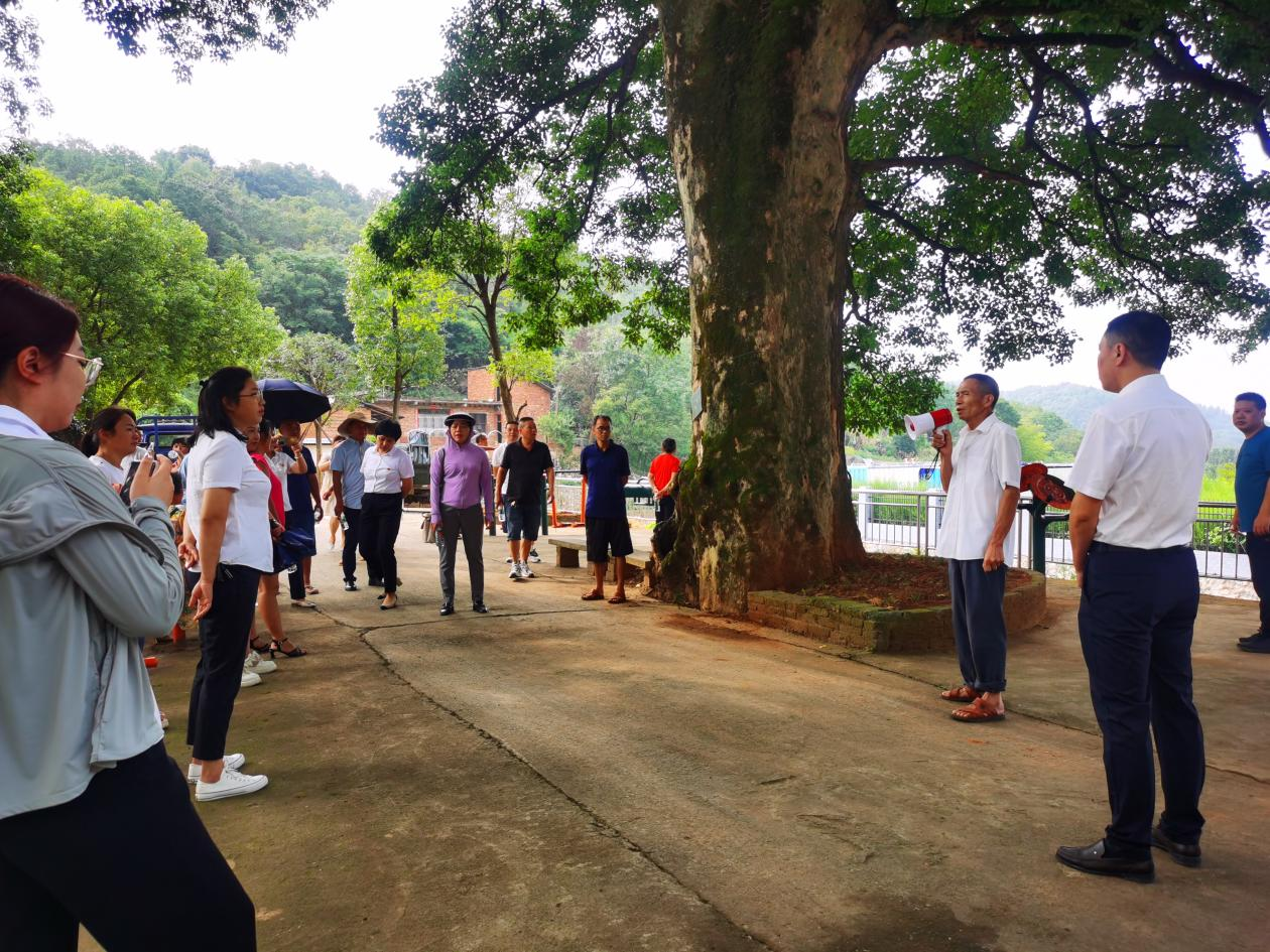 水岭乡召开第二季度农村人居环境整治提升“大比武”现场观摩点评会