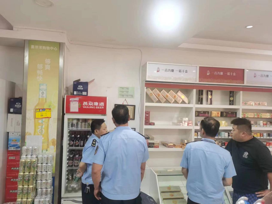大盛鎮聯合縣市場監督管理局開展食品安全專項檢查