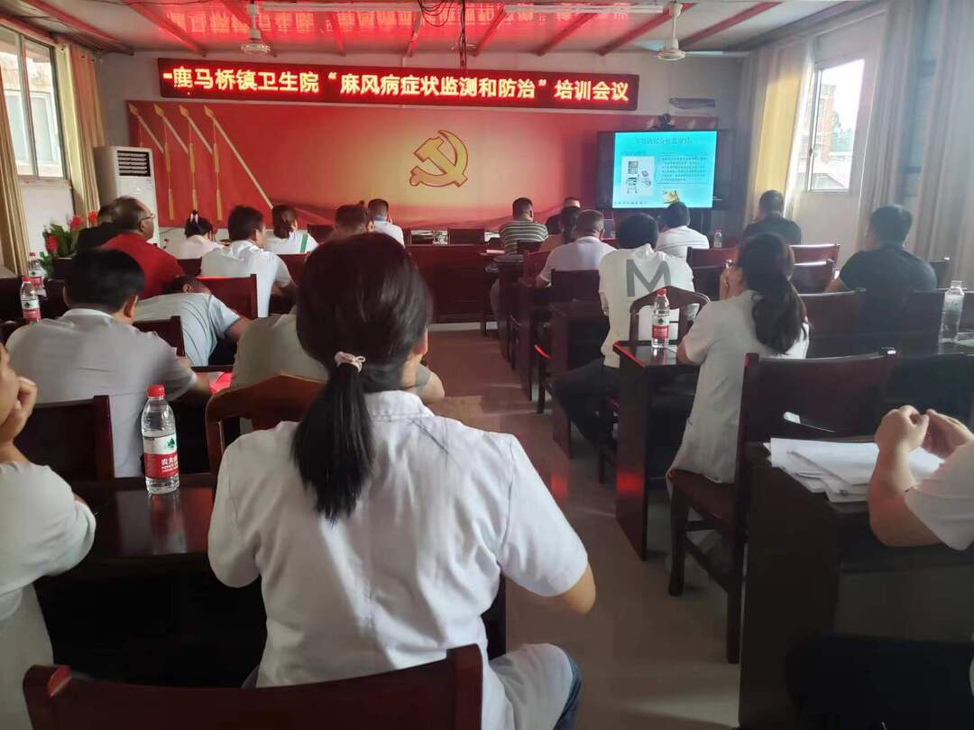 鹿马桥镇中心卫生院开展麻风病症状监测和防治培训