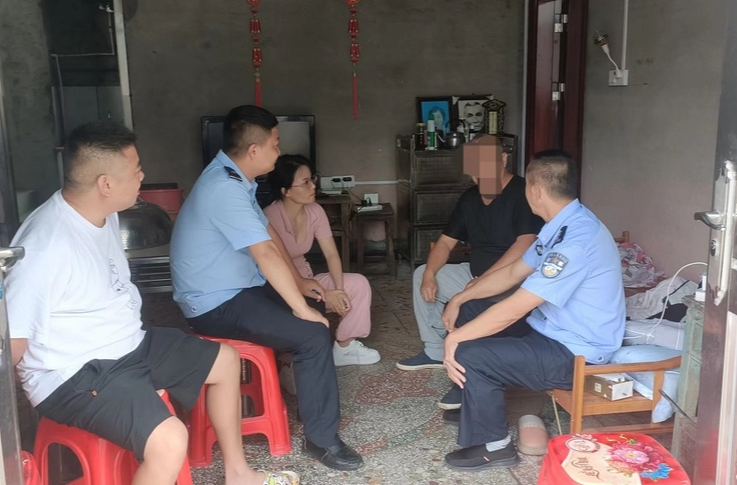 东安：开展社区帮扶 照亮戒毒人员回家路