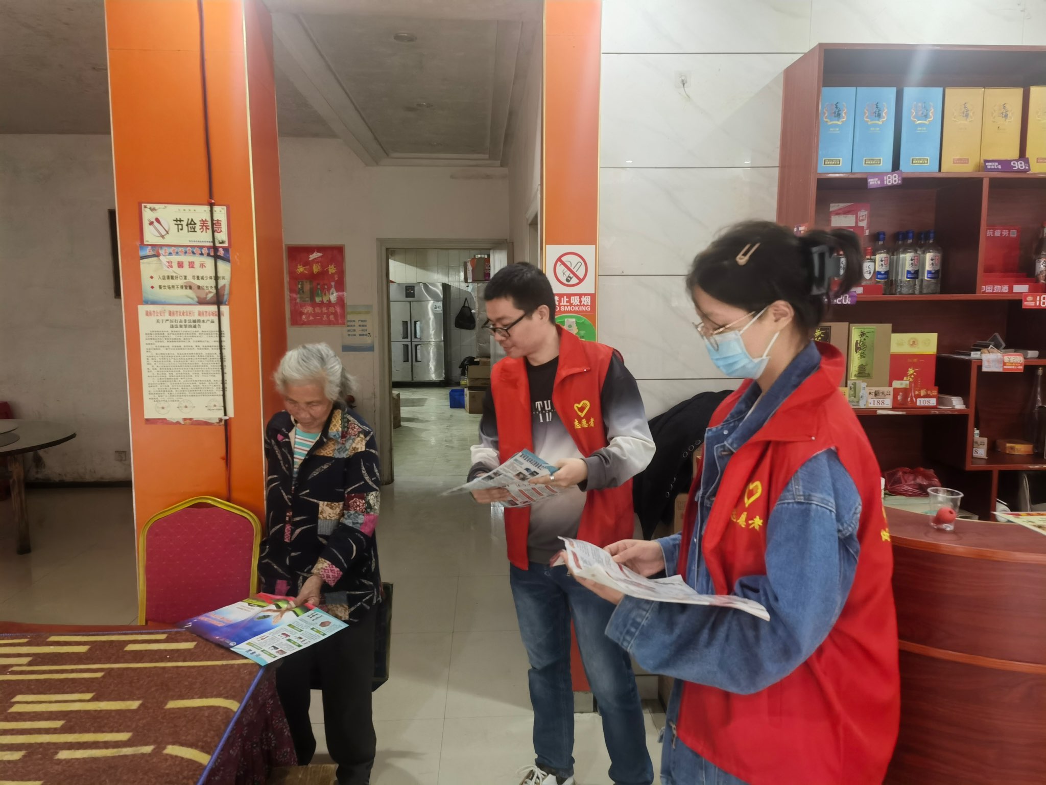 大廟口鎮開展春季食品安全宣傳活動