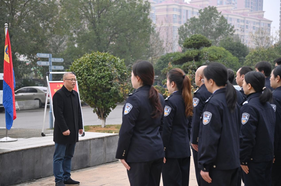 東安縣人民法院開展慶祝第四個中國人民警察節活動