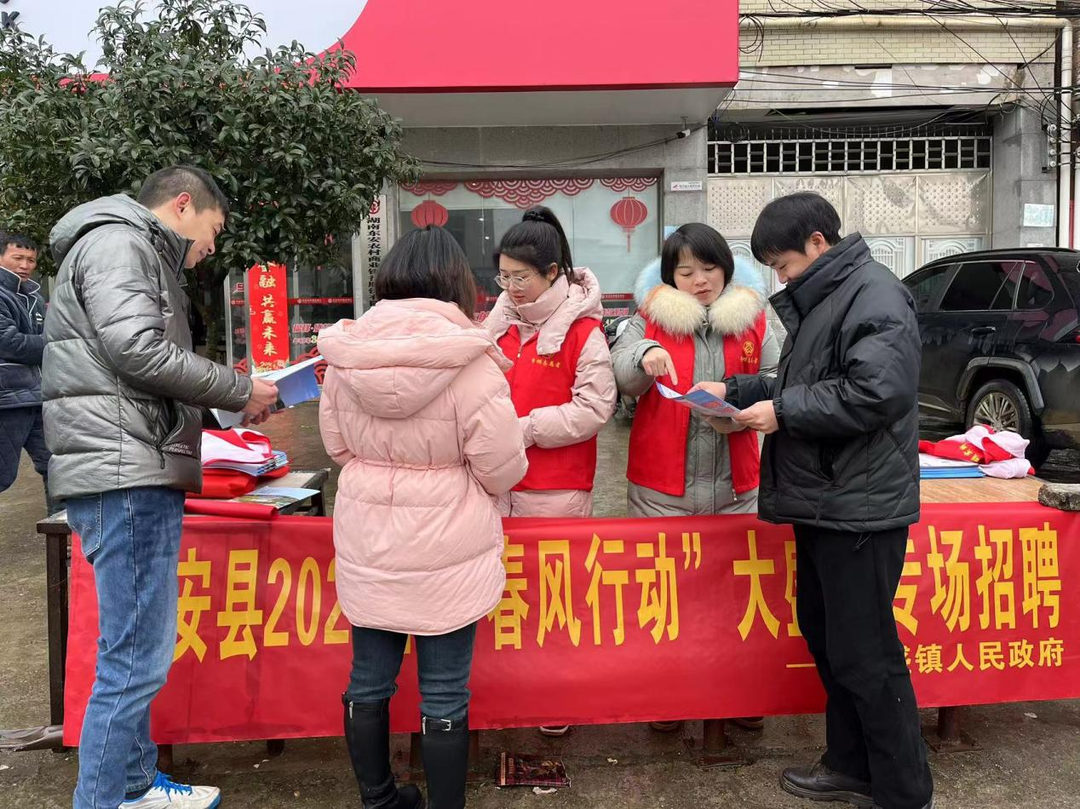 大盛镇：举办“春风行动专场招聘会”温暖民心