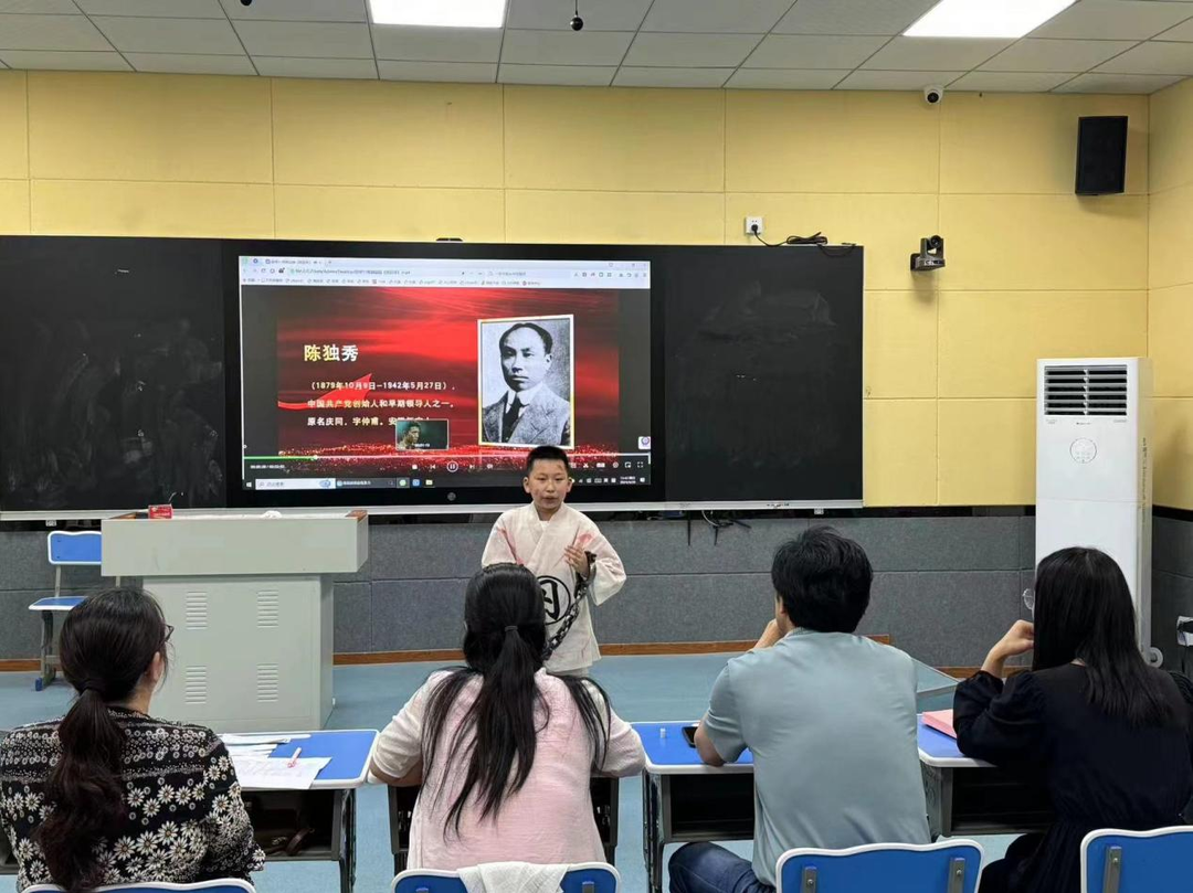 东安县一小实验学校举行“演说中国”演讲比赛