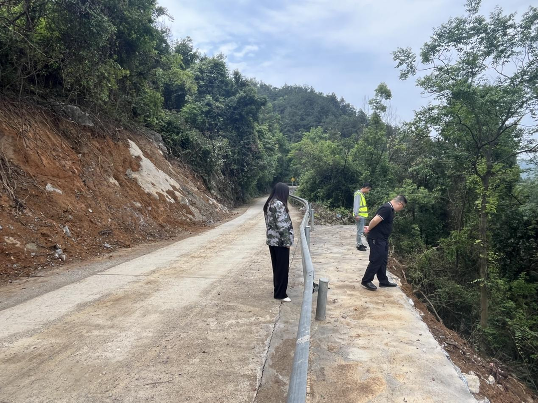 水嶺鄉：排查道路交通隱患，確保道路交通安全