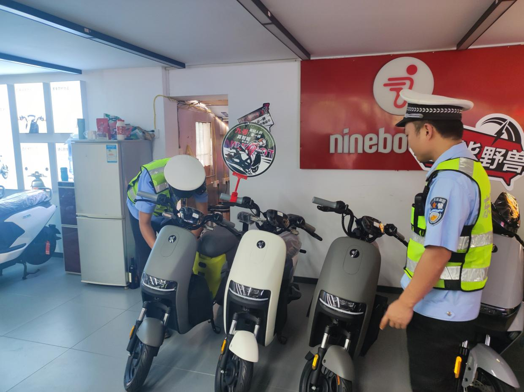 东安：强化源头管控 严查严治非法非标摩托车、电动自行车
