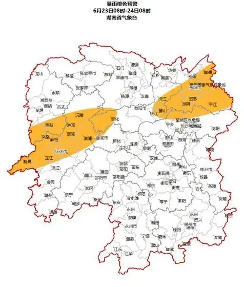 湖南發(fā)布緊急提醒！東安未來三天降雨持續(xù)！