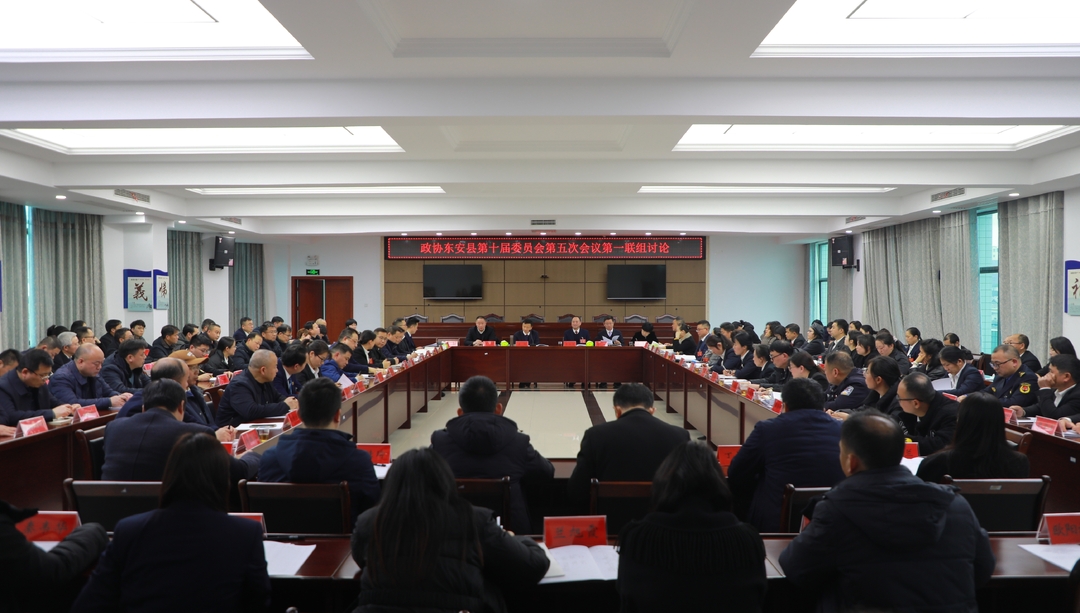【聚焦兩會(huì )】唐何參加政協(xié)東安縣第十屆委員會(huì )第五次會(huì )議第一聯(lián)組討論