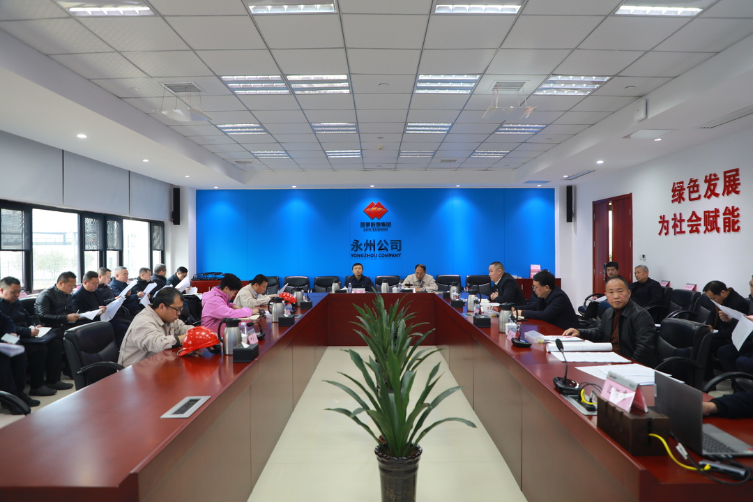 唐何調研國能永州電廠(chǎng)、熱能綜合利用產(chǎn)業(yè)園項目