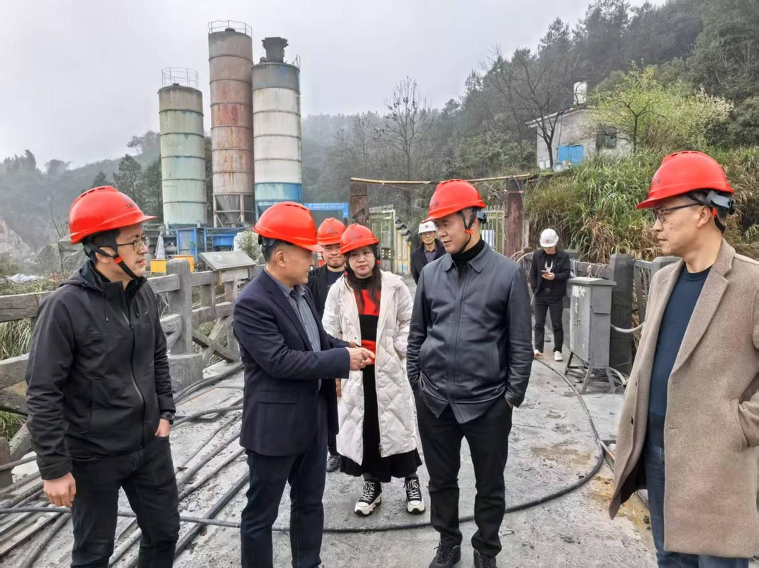 永州市水利局相關(guān)負責人調研高巖水庫除險加固工程