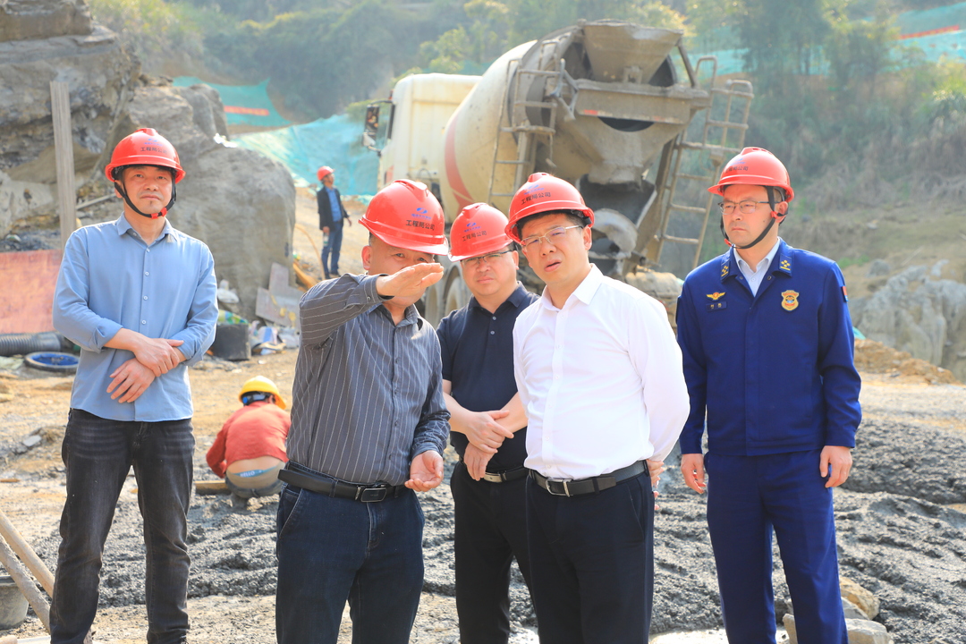 蔣華到高巖水庫調研防汛備汛工作
