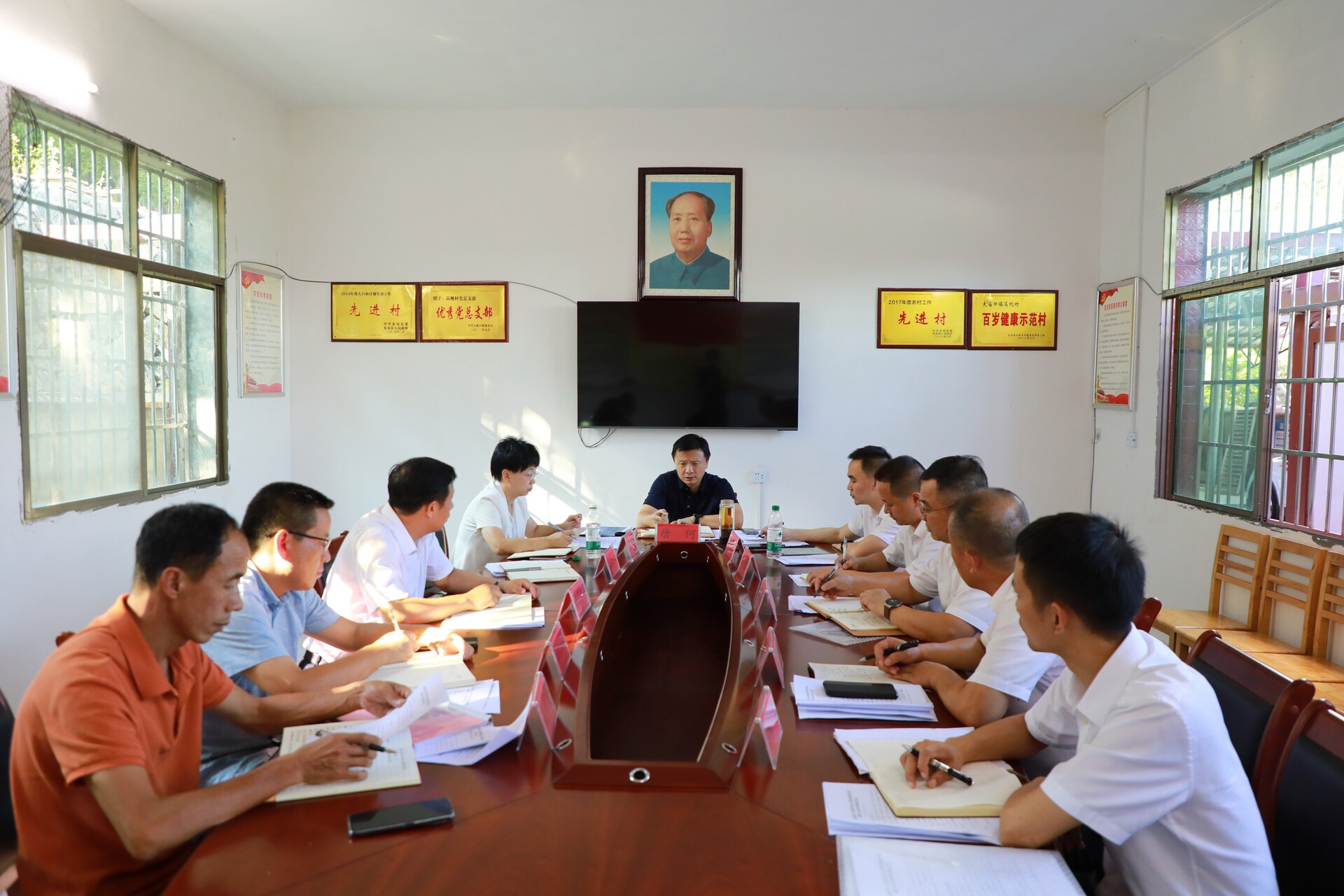 唐何到大庙口镇调研巩固拓展脱贫攻坚成果同乡村振兴有效衔接工作