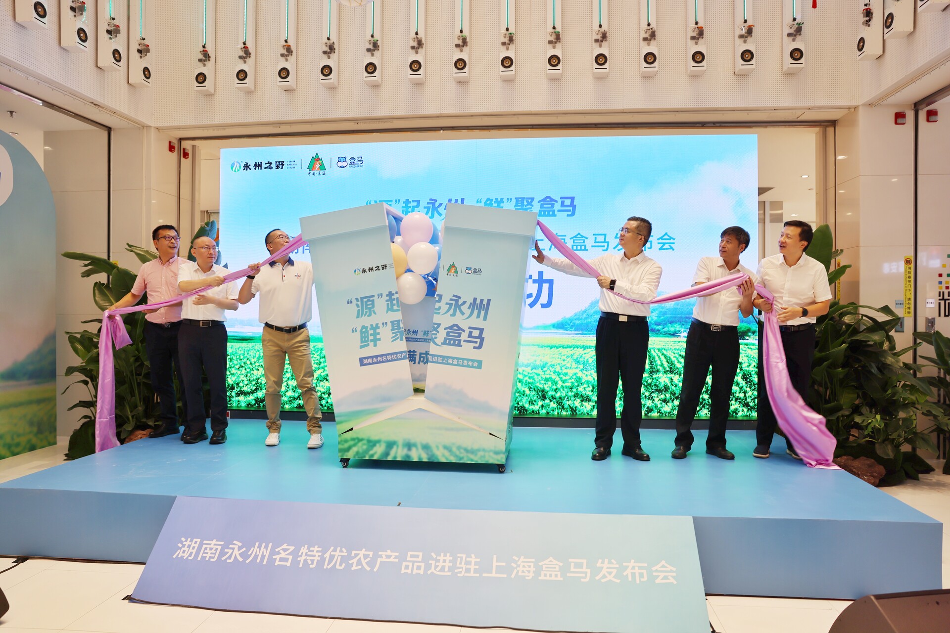 东安名特优农产品登陆上海盒马市场