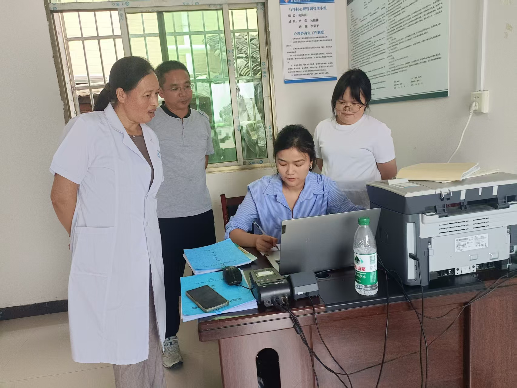 東安縣緊密型醫共體總院開展家庭醫生簽約服務質量督導工作