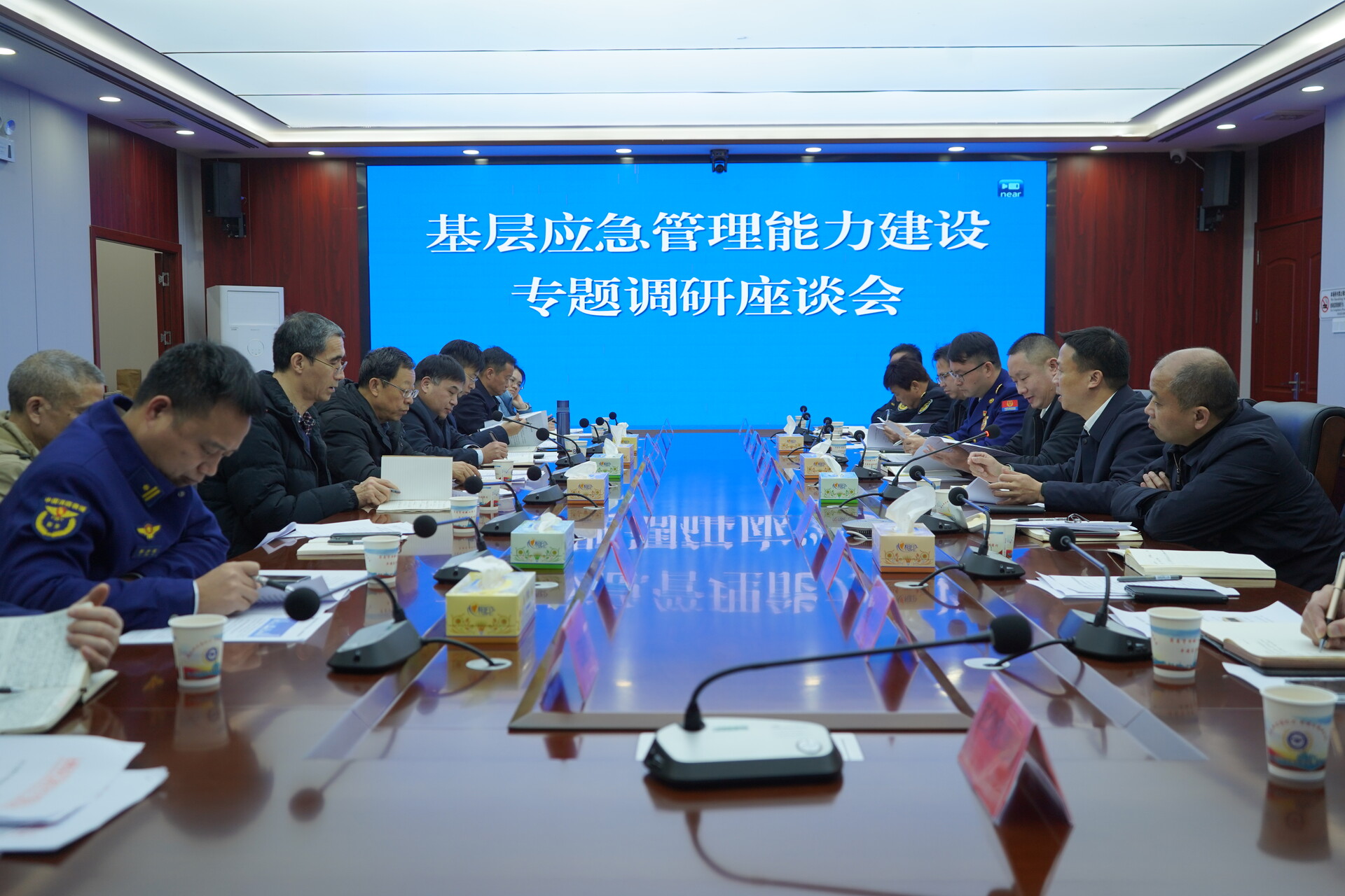 中国安科院来东安开展基层应急管理能力建设专题调研