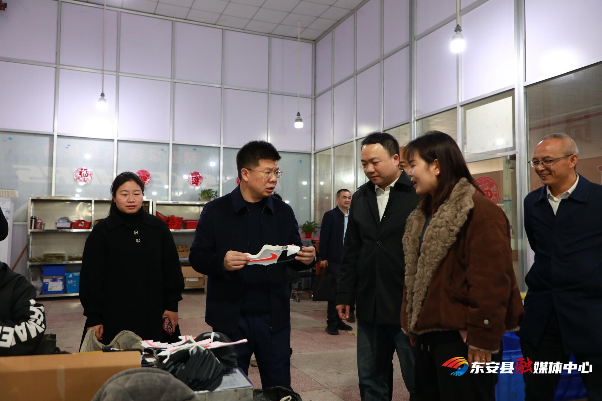 蒋华调研企业复工复产工作