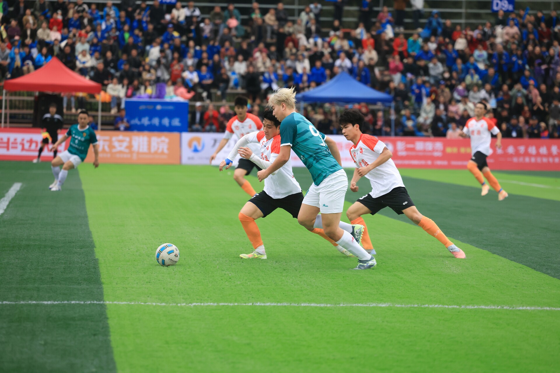 “永超”联赛第二轮 德武东安队与道县文体中心队1:1战平